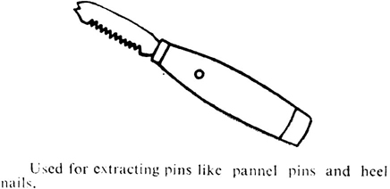 FIG. 56 NAIL PULLER (COMB TYPE HEAVY TYPE)