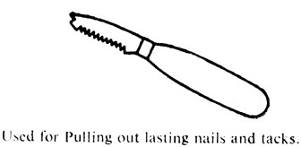 FIG. 57 NAIL PULLER (LIGHT TYPE)