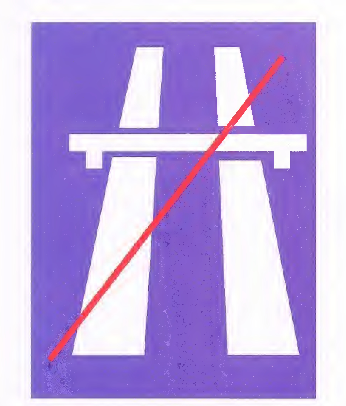 Fig. 10.8 End of Expressway Sign