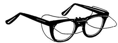 Figure 6 - Lift-front spectacles
