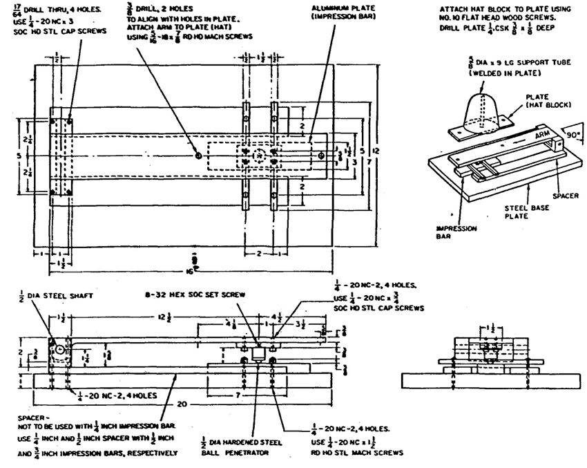 Fig. 1 Brinell Hardness Penetrator Assembly