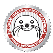 Seal of Approval of Public.Resource.Org